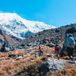 mountain trail in Dolakha,